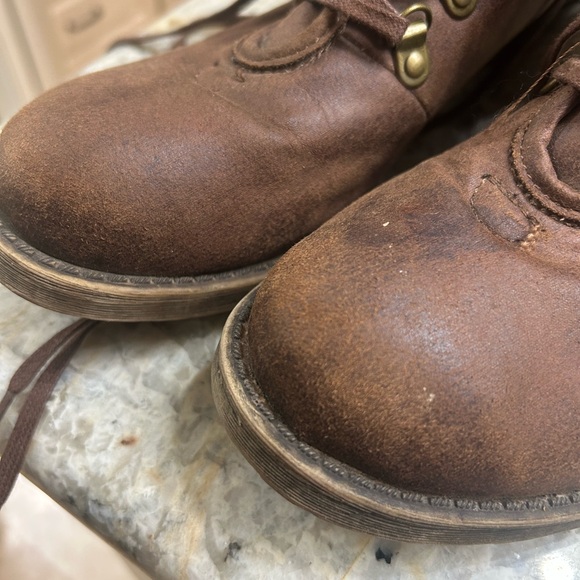 Lucky Brand Dexter lace up combat booties, size 8 - Picture 7 of 7